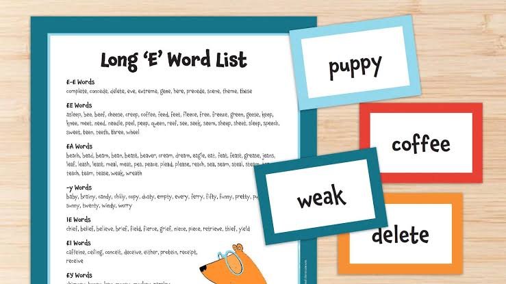 Long E Words